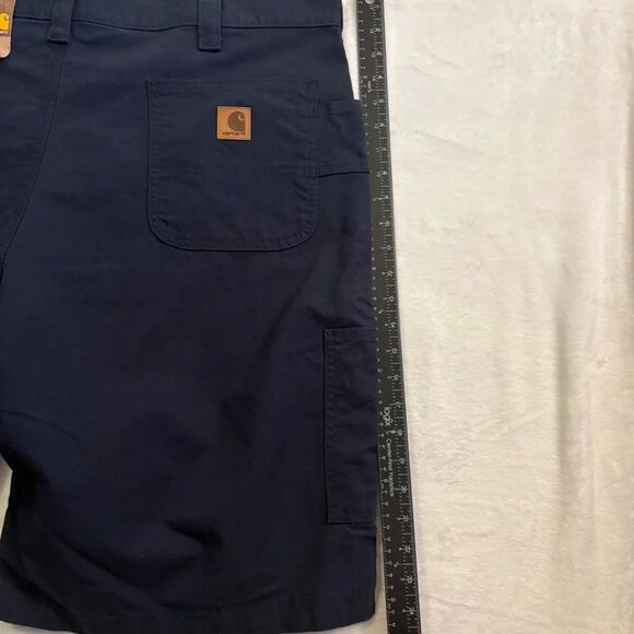 Carhartt Blue Flat Front Shorts with Tailored Fit 42x10 - Picture 8 of 10